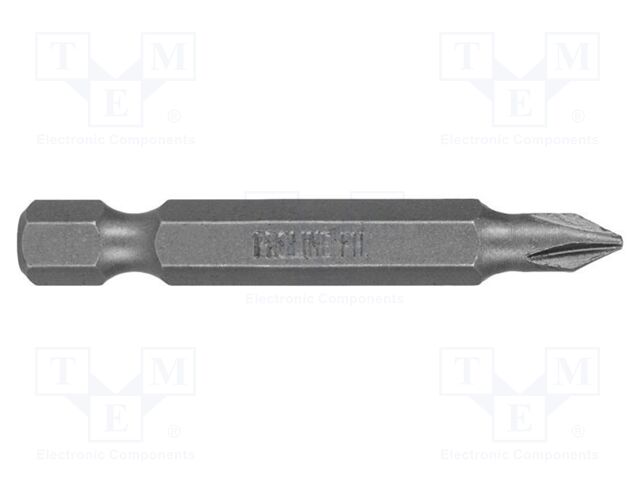 Screwdriver bit; Phillips; PH2; Overall len: 50mm; 10pcs.