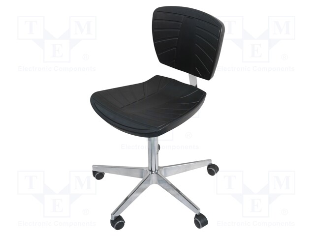 Chair; ESD; Seat dim: 450x440mm; Back dim: 400x305mm; 530÷710mm