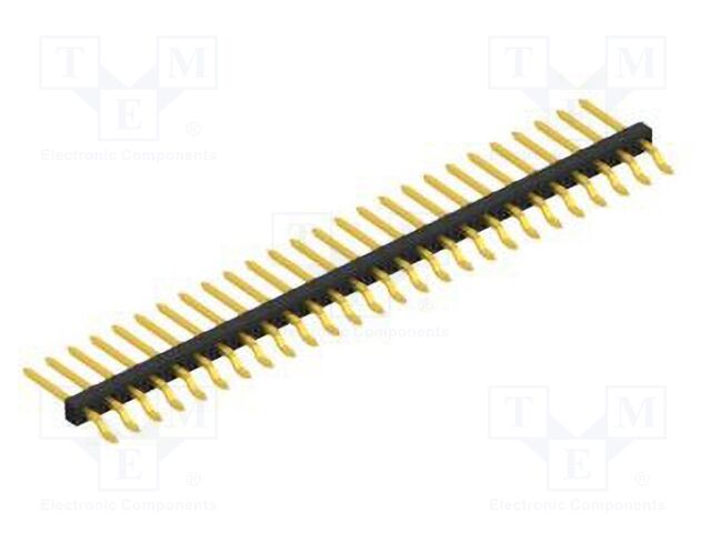 Connector: pin strips; pin header; male; PIN: 26; 2mm; SMT; 1x26