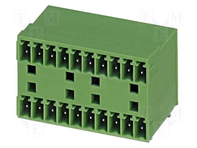 Pluggable terminal block; 3.81mm; ways: 12; angled 90°; socket