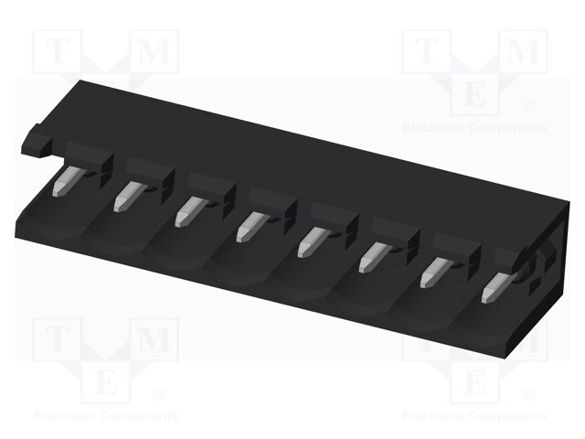 Connector: pluggable terminal block; socket; male; on PCBs
