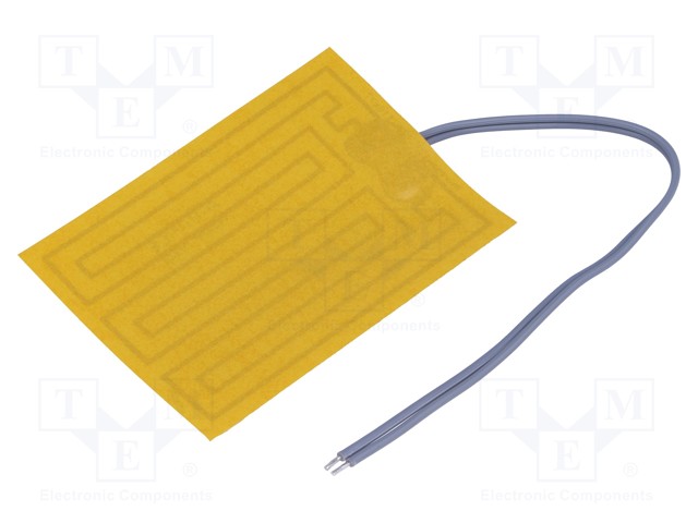 Module: heater mat; 110x77x0.115mm; Electr.connect: 250mm wires