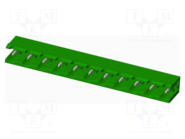 Connector: pluggable terminal block; socket; male; angled 90°
