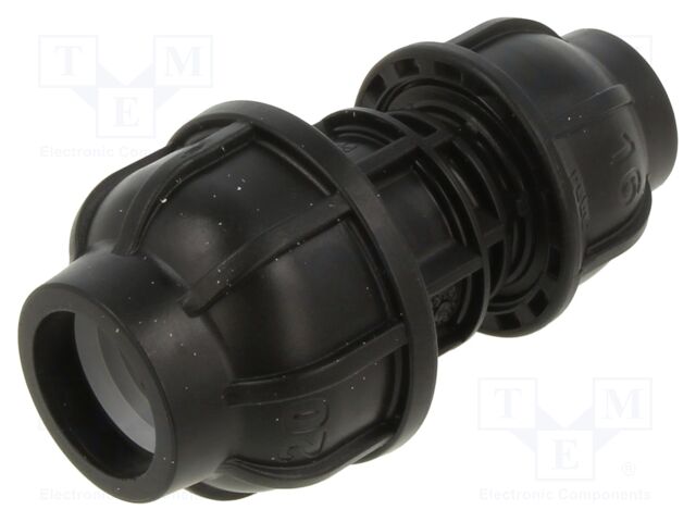 Splice terminal: clamping; Øout: 20mm; Øin: 16mm; for PE pipes