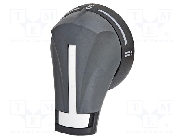 Door handle; CLBSV; black; with locking