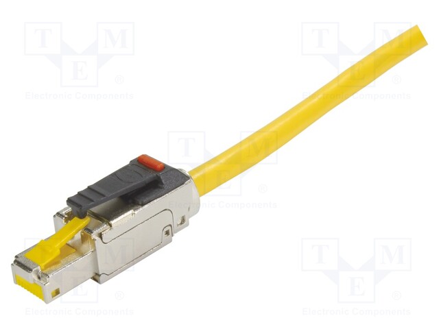 preLink RJ45 plug, AWG22/24, IP20 Cat.6A