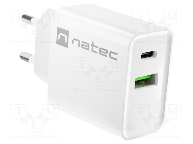 Power supply: switching; plug-in; 5÷12VDC; 3A; 20W; 83x43x27mm