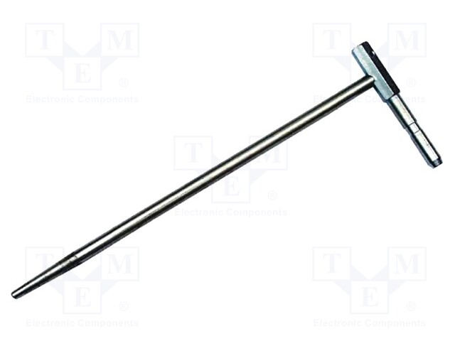 Probe: for measuring earth resistance; silver; 0.3m