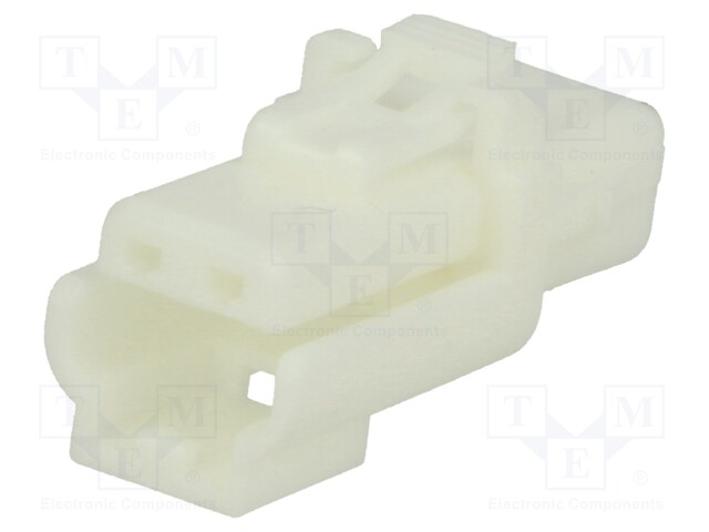 Plug; wire-wire; hermaphrodite; Ditto; 3mm; PIN: 2; w/o contacts
