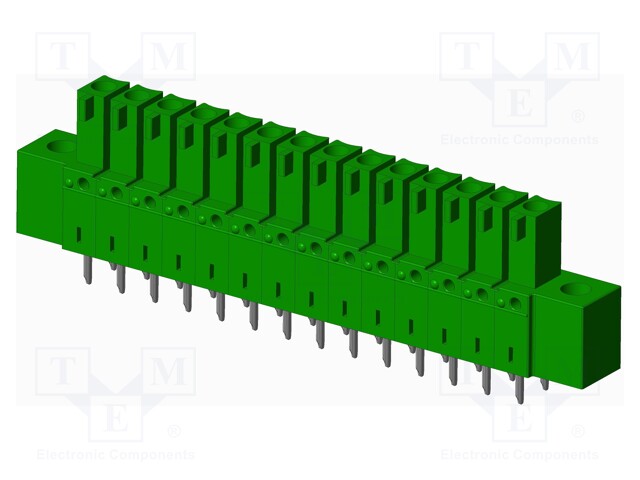 Connector: pluggable terminal block; socket; female; straight