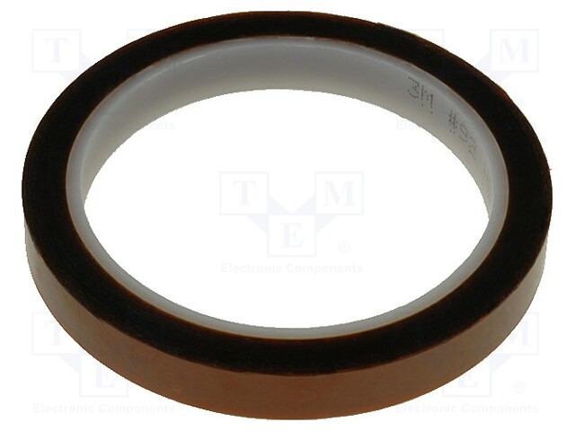 Tape: electrical insulating; W: 12mm; L: 33m; D: 76um; silicone; 55%