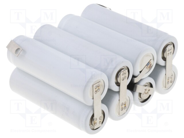 Re-battery: Ni-Cd; Radmor31710; 9.6V; 940mAh; Cells quantity: 8
