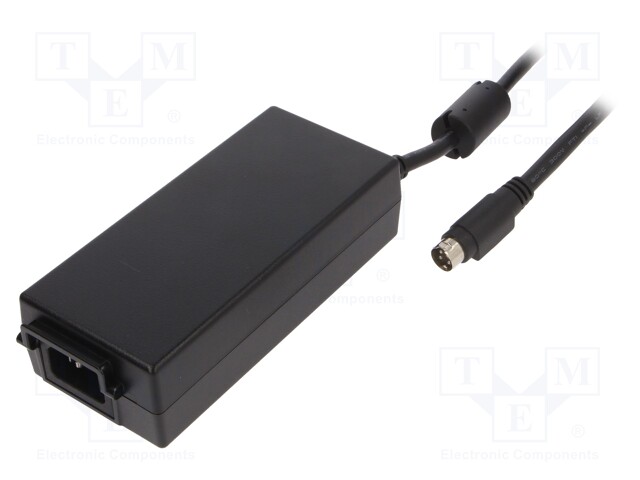 Power supply: switched-mode; 12VDC; 6.67A; Out: KYCON KPPX-4P; 80W