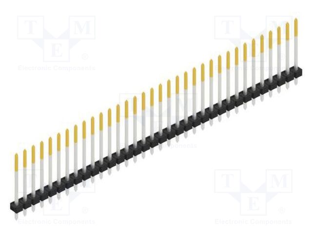 Connector: pin strips; pin header; male; PIN: 34; 2.54mm; THT; 1x34