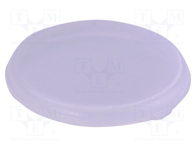 Actuator lens; E; white; plastic