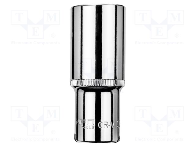 Socket; 6-angles,socket spanner; HEX 23mm; 1/2"; long