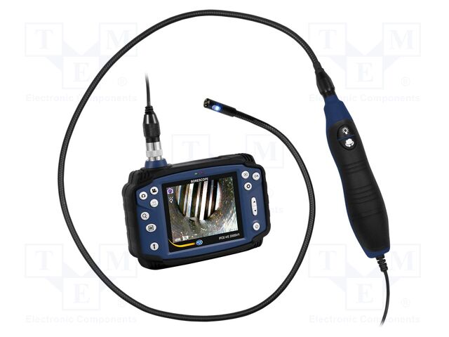 Inspection camera; Display: LCD 3,5"; 90°; Cam.res: 640x480; IP54