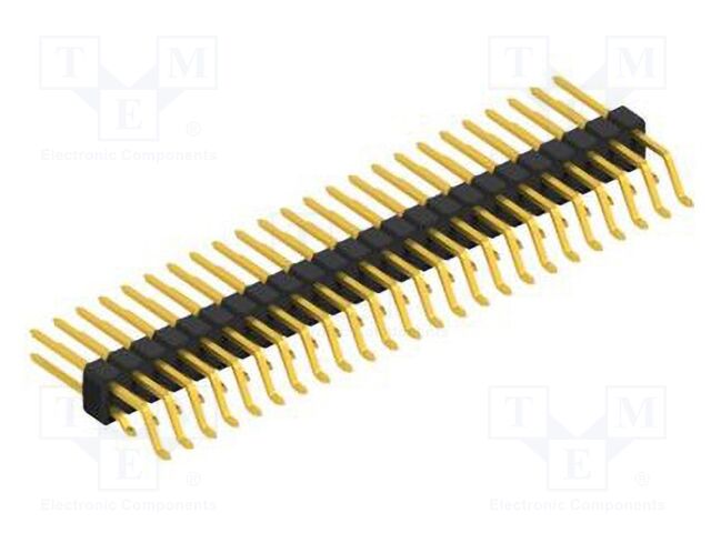Connector: pin strips; pin header; male; PIN: 48; 2.54mm; SMT; 2x24