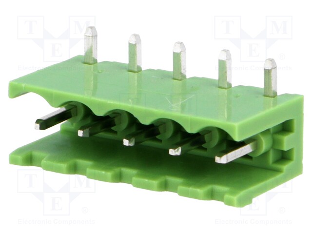 Pluggable terminal block; Contacts ph: 5.08mm; ways: 5; socket