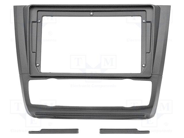 Radio frame; BMW; black; 9"