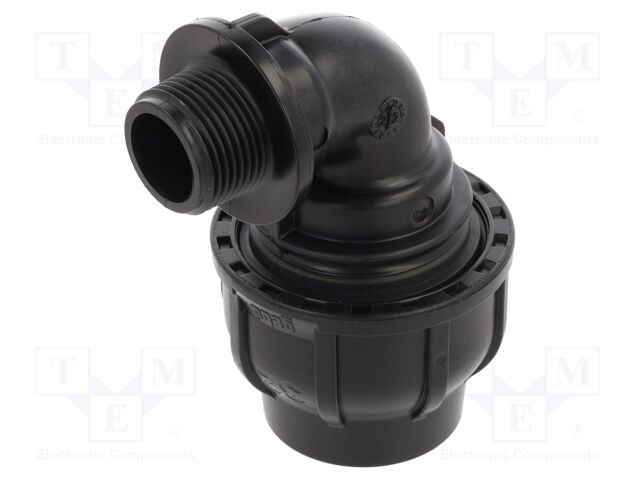 Splice terminal: clamping; Thread: G 3/4" external; 32mm; Plast