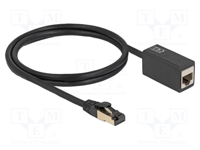 Extender Ethernet; S/FTP; Cat: Cat 8.1; RJ45 socket,RJ45 plug; 1m