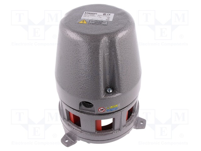 Signaller: sound; siren; 230VAC; 230VDC; 125dB; Series: SO4; IP55