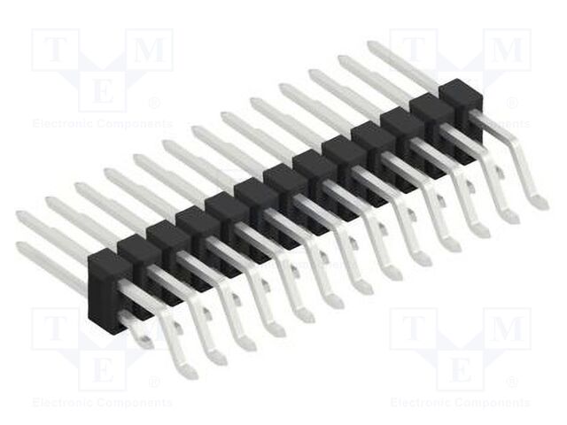 Connector: pin strips; pin header; male; PIN: 26; 2.54mm; SMT; 2x13