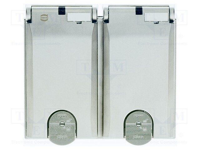 Double Frame, Ni plated, metal cover