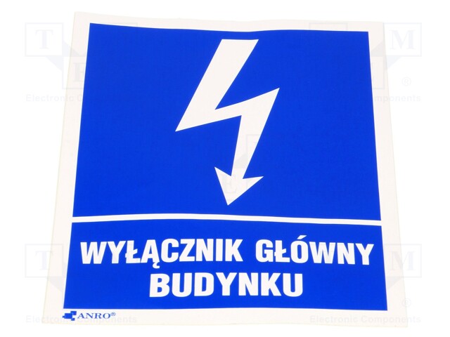 Safety sign; informative; W: 105mm; H: 148mm; FS