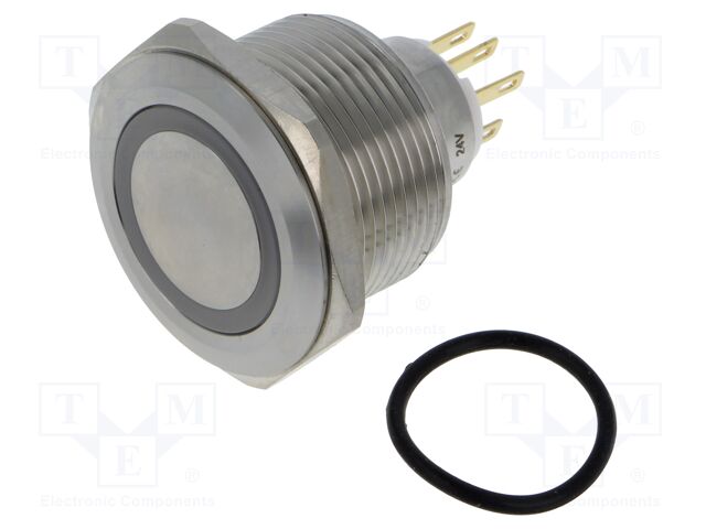 Switch: vandal resistant; Pos: 2; SPDT; 3A/220VAC; 5A/24VDC; IP65