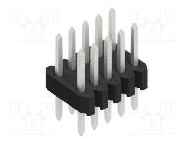 Connector: pin strips; pin header; male; PIN: 10; 1.27mm; THT; 2x5