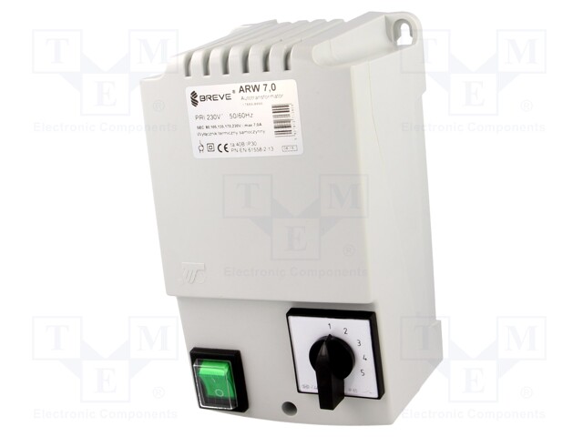 Regulator; speed; 230VAC; 1-phase fun motors speed control; IP30