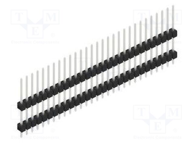 Connector: pin strips; pin header; male; PIN: 29; 2.54mm; THT; 1x29