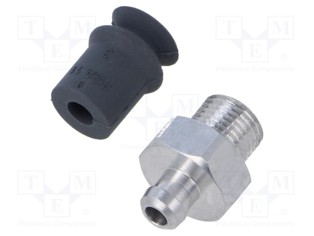 Suction cup; 11mm; 4.7g; G 1/8 M; Shore hardness: 45; 0.23cm3; FSGA