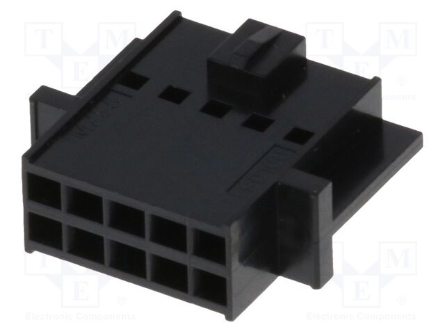 Plug; wire-board; female; C-Grid III; 2.54mm; PIN: 10; w/o contacts
