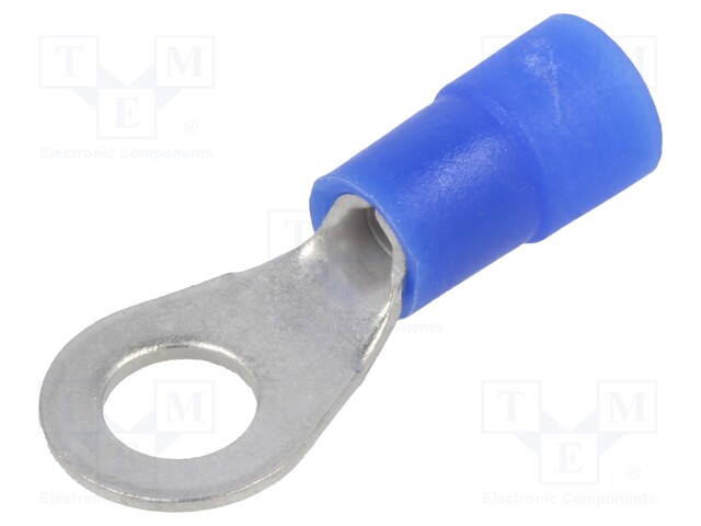 Tip: ring; M5; Ø: 5.3mm; 1.5÷2.5mm2; crimped; for cable; insulated