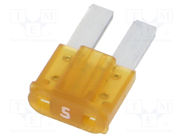 Fuse: fuse; 5A; 32VDC; automotive; 9.1mm; 9.1x3.8x15.3mm