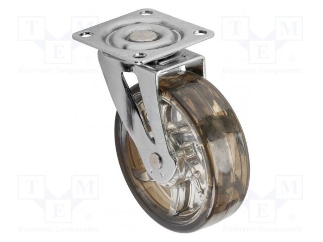 Furniture wheel; Ø: 75mm
