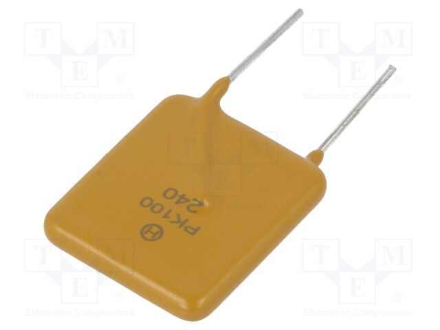 Fuse: PTC polymer; 1A