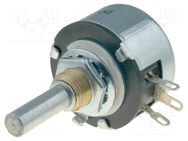 Potentiometer: shaft; single turn; 3.3kΩ; 2W; ±10%; 6mm; wirewound