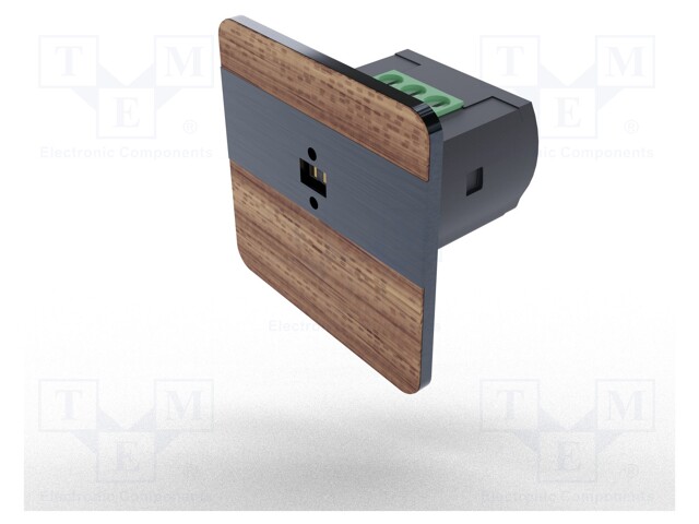 Sensor: laser; 9÷27VDC; 45x45x1.5mm; IP40; -10÷45°C; AS-225; DRL
