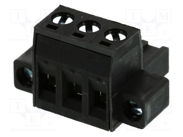 Pluggable terminal block