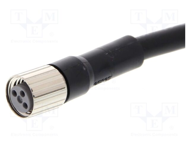 Connection lead; M8; PIN: 3; straight; 20m; PUR; female