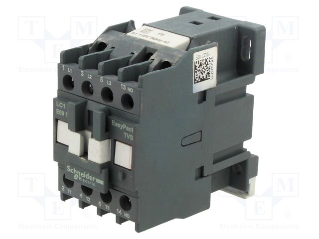 Contactor: 3-pole; NO x3; Auxiliary contacts: NO; 110VAC; 9A; 690V