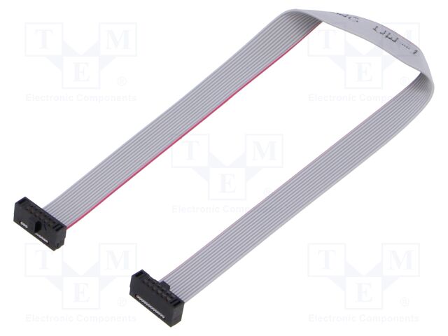 Ribbon cable with IDC connectors; Tape ph: 0.64mm; 203.2mm