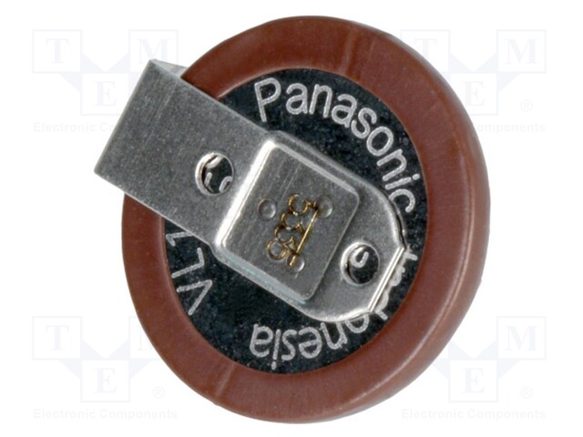 Re-battery: Li; VL1220; 3V; 7mAh; Leads: 2pin; Ø12.6x2.65mm