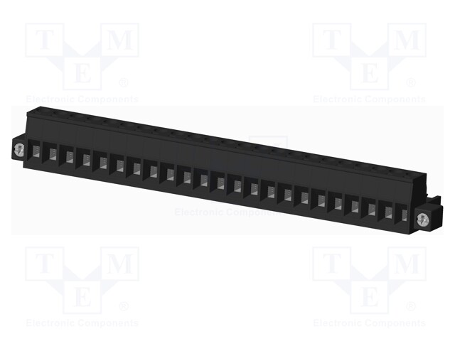 Connector: pluggable terminal block; plug; female; straight; 5mm