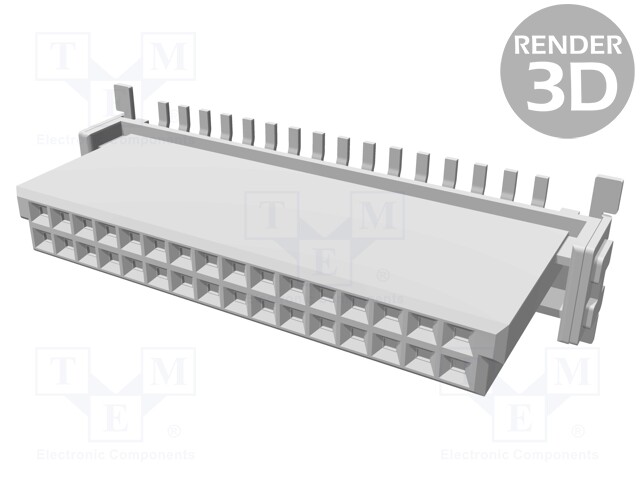 Connector: PCB to PCB; female; PIN: 32; 1.27mm; Series: har-flex