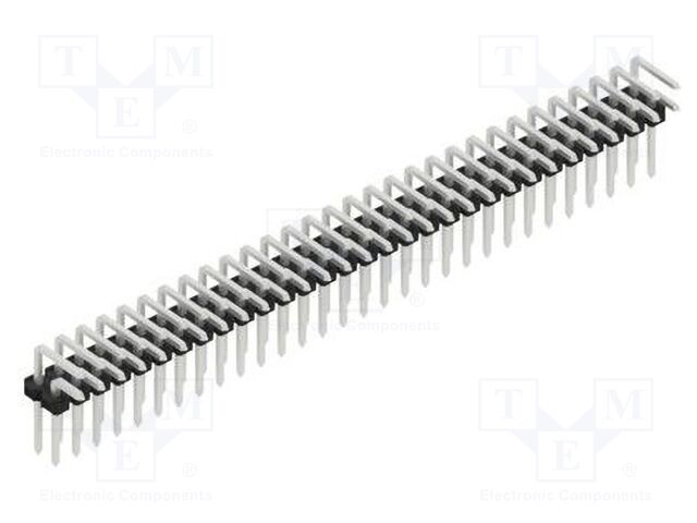 Connector: pin strips; pin header; male; PIN: 60; 2.54mm; THT; 2x30